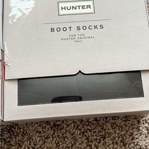 Hunter Black Boot Socks